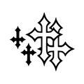 Crosses Visor Decals